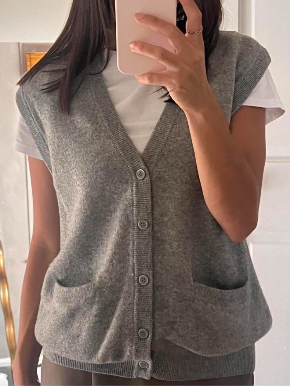 Gray Sweater Vest